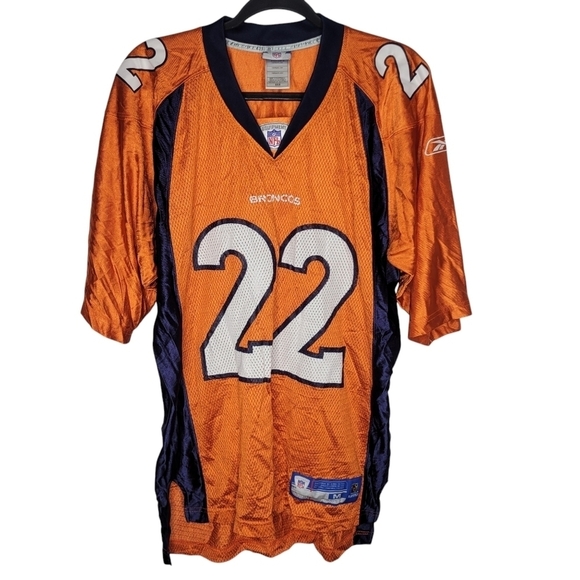 Vintage Authentic Denver Broncos #22 Peyton Hillis NFL Football Jersey Size M - Picture 2 of 4